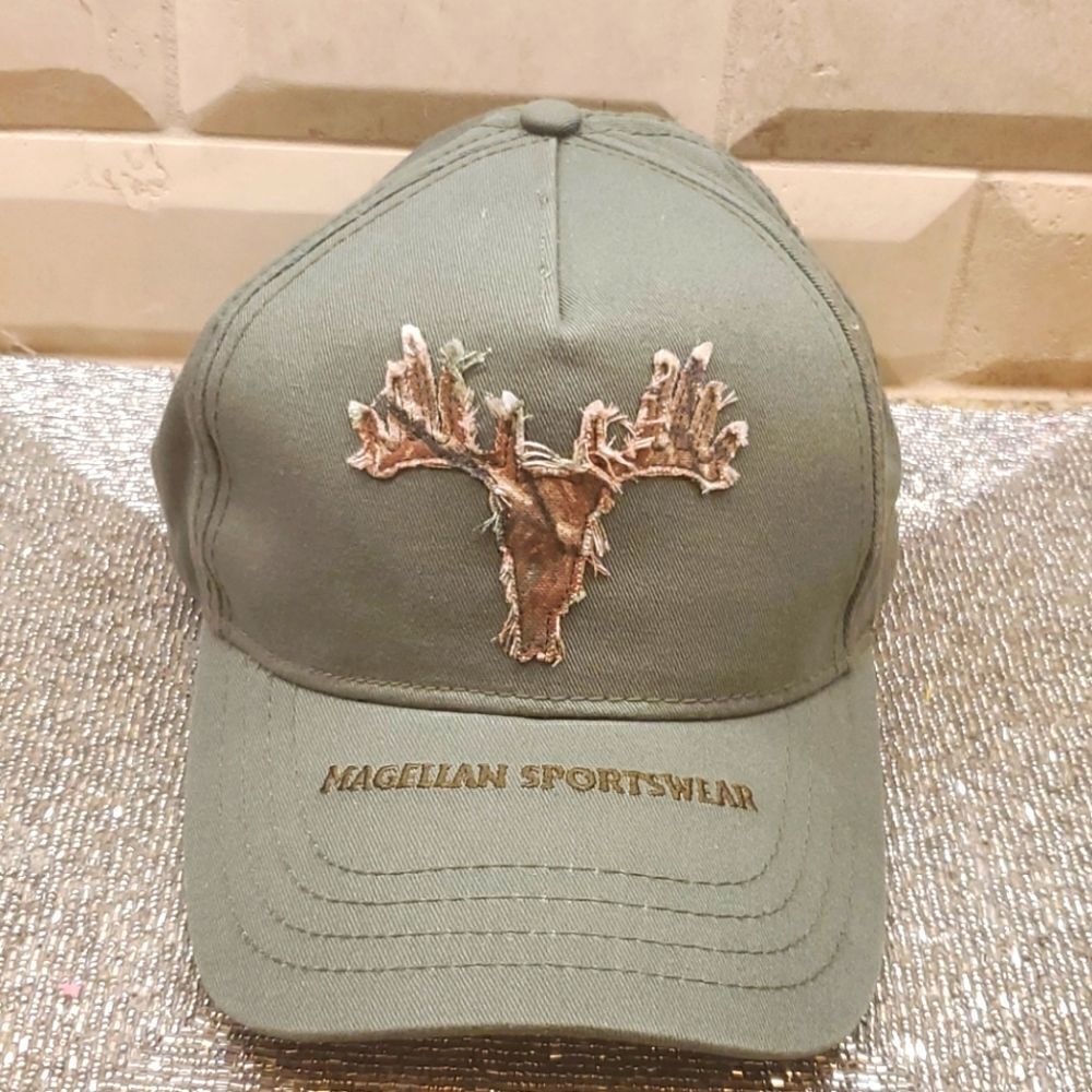 MAGELLAN Green/Camo Deer Hat
